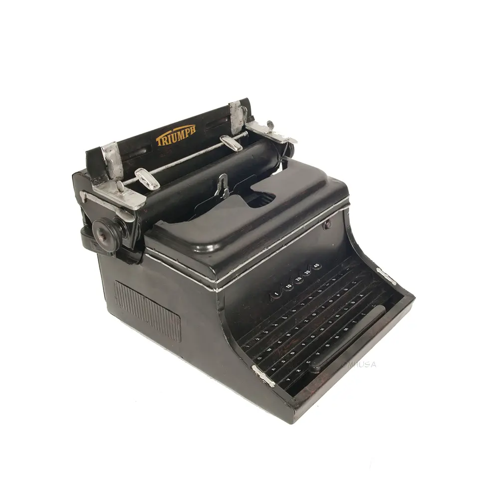 AJ115 1945 Triumph German Typewriter Handmade Display-Only AJ115-1945-TRIUMPH-GERMAN-TYPEWRITER-HANDMADE-DISPLAYONLY-L01.WEBP