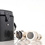 AK002 Brass Binocular W Leather Case 