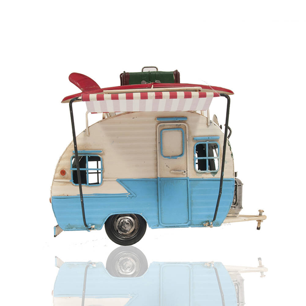AR009 Classic Camper with photo frame  piggy bank  Metal ar009-classic-camper-with-photo-frame-piggy-bank-metal-l01.jpg