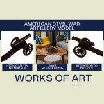 AR040 American Civil War Artillery Model 