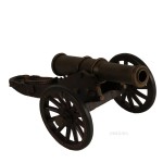 AR040 American Civil War Artillery Model 