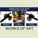 AR040 American Civil War Artillery Model 