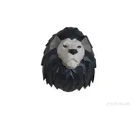 AT012 Anne Home - Origami Lion Head Wall Decoration at012-anne-home-origami-lion-head-wall-decoration-l03.jpg