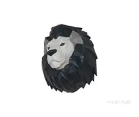 AT012 Anne Home - Origami Lion Head Wall Decoration at012-anne-home-origami-lion-head-wall-decoration-l05.jpg