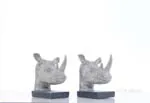 AT013 Anne Home - Rhino Head Bookend - Set of 2 at013-anne-home-rhino-head-bookend-set-of-2-l02.jpg