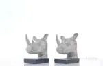 AT013 Anne Home - Rhino Head Bookend - Set of 2 at013-anne-home-rhino-head-bookend-set-of-2-l03.jpg