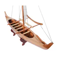 B012 Wooden Model Hawaiian Canoe b012-wooden-model-hawaiian-canoe-l06.jpg