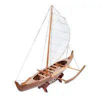 B012 Wooden Model Hawaiian Canoe b012-wooden-model-hawaiian-canoe-l11.jpg