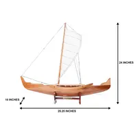 B012 Wooden Model Hawaiian Canoe b012-wooden-model-hawaiian-canoe-l12.jpg