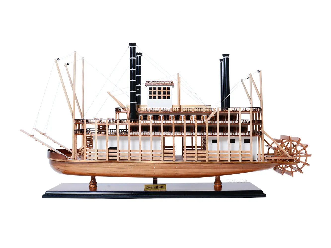 B070 King Mississipi Steam Ship Model B070-KING-MISSISSIPI-STEAM-SHIP-MODEL-L01.BAK.WEBP