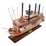 B070 King Mississipi Steam Ship Model 