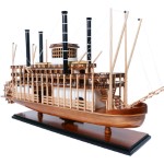 B070 King Mississipi Steam Ship Model 