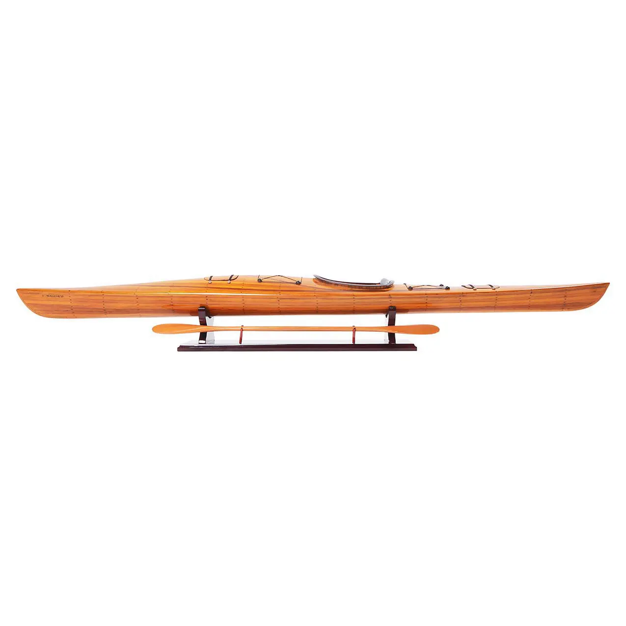 B078 Kayak Wooden Boat Model B078-KAYAK-WOODEN-BOAT-MODEL-L01.WEBP