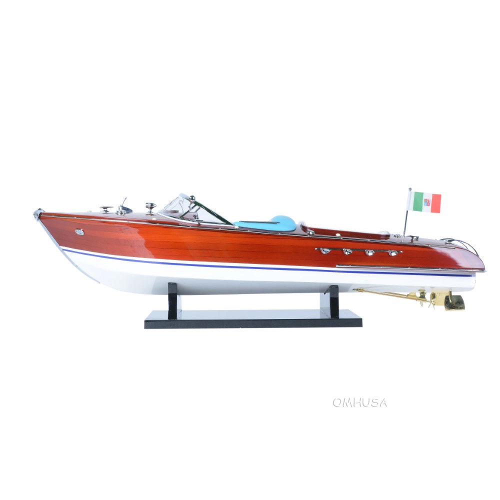 B101 Riva Aquarama Painted XLarge Speedboat Model B101-RIVA-AQUARAMA-PAINTED-XLARGE-SPEEDBOAT-MODEL-L01.WEBP