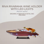 B103 Riva Rivarama Wine Holder with LED Lights 