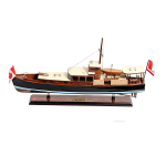 B105 DOLPHIN PAINTED Ship Model 