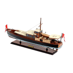 B105 DOLPHIN PAINTED Ship Model 