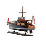 B105 DOLPHIN PAINTED Ship Model 