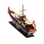 B105 DOLPHIN PAINTED Ship Model 