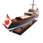 B105 DOLPHIN PAINTED Ship Model 