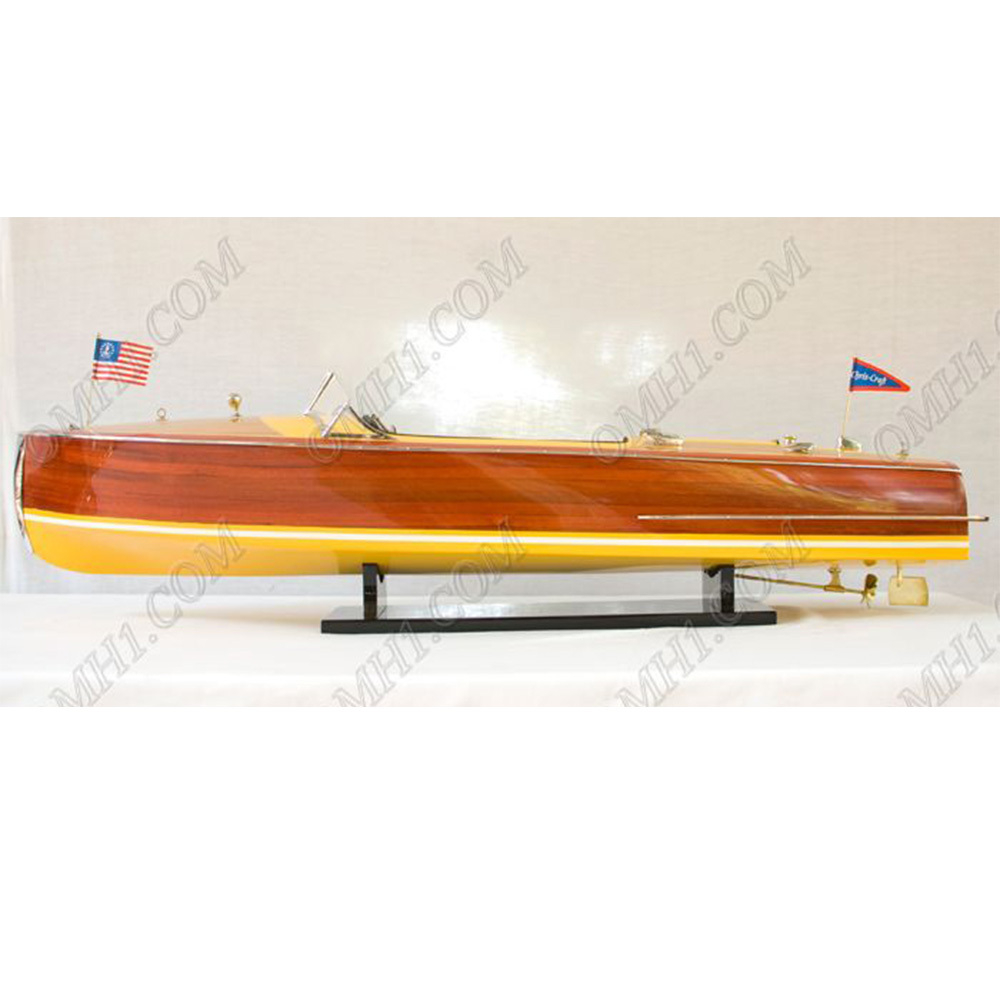 B129 Chris Craft Riviera 1954 Painted Medium Speedboat Model b129-chris-craft-riviera-1954-painted-medium-speedboat-model-l01.jpg