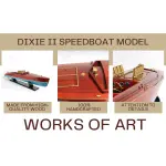 B132 DIXIE II Speedboat Model 