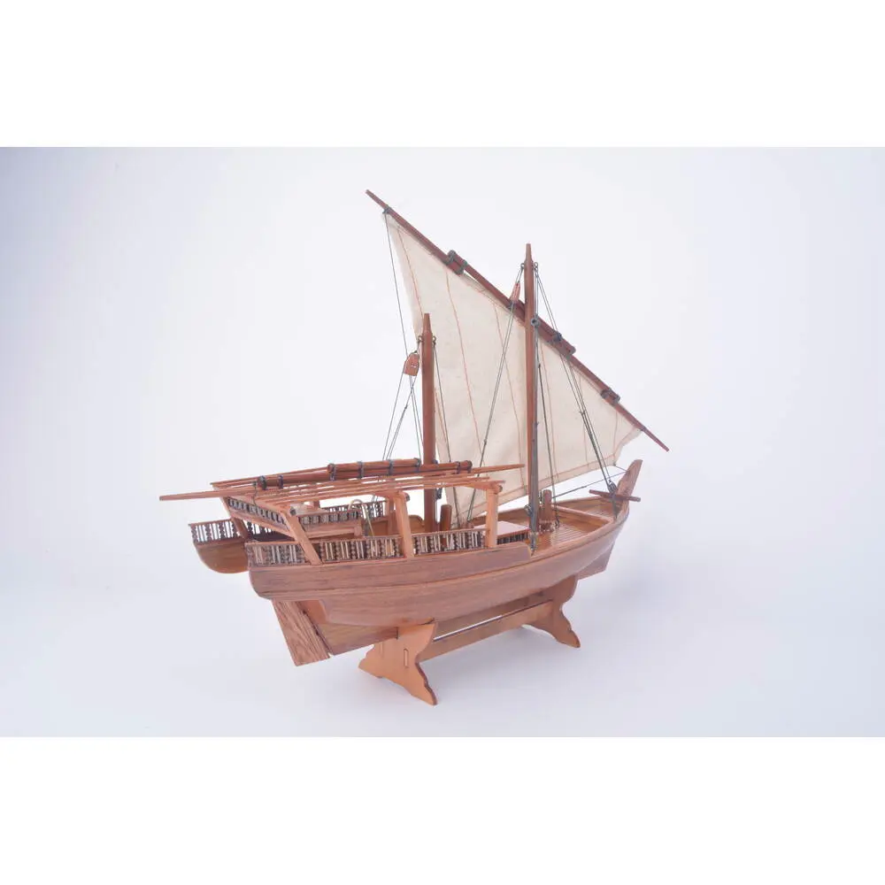 B407 Dhow 12 Inches L Ship Model B407-DHOW-12-INCHES-L-SHIP-MODEL-L01.WEBP