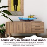 B516 South Vietnam Fishing Boat - Refugee Boat - Tau Vuot Bien 