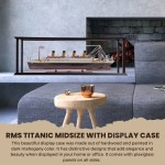 C013A RMS Titanic Midsize with Display Case 