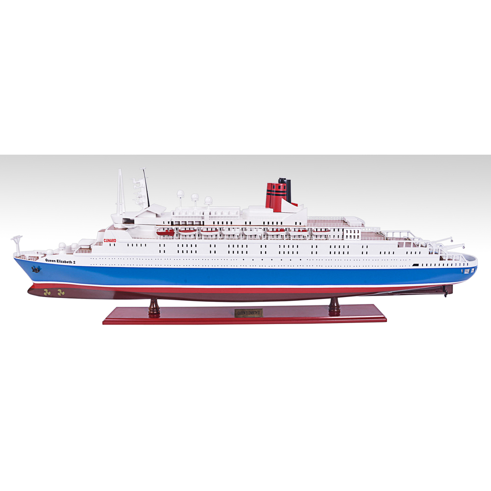 C047 Queen Elizabeth II Painted Large Cruiseship Model c047-queen-elizabeth-ii-painted-large-cruiseship-model-l01.jpg