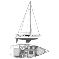 CM358 American Catalina 355 (Catalina Series) 30 Inches Ship Model cm358-american-catalina-355-catalina-series-30-inches-ship-model-l04.jpg