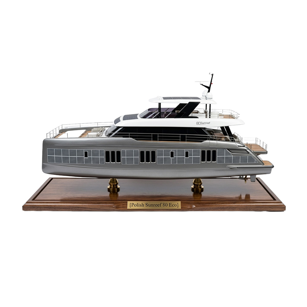 CM492 Polish Sunreef 80 Eco (Sunreef Series) 36 Inches Ship Model cm492-polish-sunreef-80-eco-sunreef-series-30-inches-ship-model-l01060526.jpg