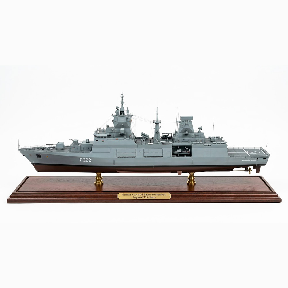CM667 German Navy FGS Baden-Wurttemberg (F222) F125-class Frigate 30 Inches Model cm667-german-navy-FGS-Baden-Württemberg-Frigate-l01.jpg
