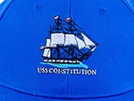 FA002 USS Constitution Embroidered Cap in Blue by Alison Nautical fa002-uss-constitution-embroidered-cap-in-blue-by-alison-nautical-l02.jpg