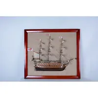 H006 HMS Victory Half - Ship 33 Inches L h006-hms-victory-half-ship-33-inches-l-l01.JPG