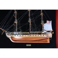 H015 USS Constitution Half-Ship 35 Inches L h015-uss-constitution-halfship-35-inches-l-l02.JPG