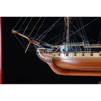 H015 USS Constitution Half-Ship 35 Inches L h015-uss-constitution-halfship-35-inches-l-l05.JPG