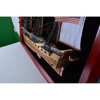 H015 USS Constitution Half-Ship 35 Inches L h015-uss-constitution-halfship-35-inches-l-l08.JPG