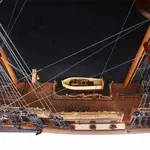 H015 USS Constitution Half-Ship 35 Inches L h015-uss-constitution-halfship-35-inches-l03.jpg