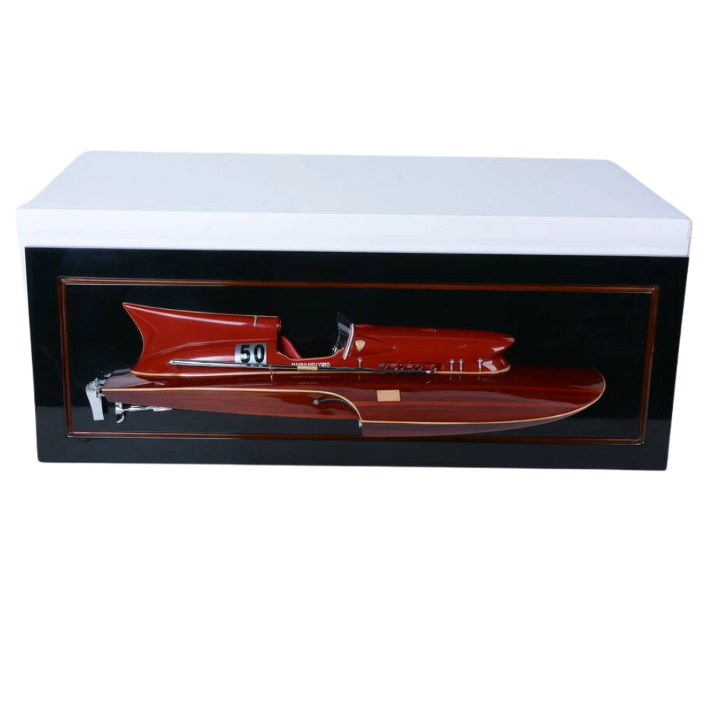 H066 Ferrari Hydroplane Half-Hull 39 Inches L h066-ferrari-hydroplane-halfhull-39-inches-l-l01.JPG