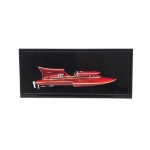 H068 Ferrari Hydroplane Half Hull 