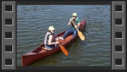 K002 Wooden Canoe 18 ft 