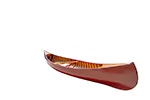 K019 Red Wooden Canoe 10ft With Ribs Curved Bow k019-red-wooden-canoe-10ft-with-ribs-curved-bow-l02.jpg