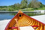 K019 Red Wooden Canoe 10ft With Ribs Curved Bow k019-red-wooden-canoe-10ft-with-ribs-curved-bow-l05.jpg