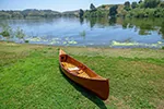 K019 Red Wooden Canoe 10ft With Ribs Curved Bow k019-red-wooden-canoe-10ft-with-ribs-curved-bow-l11.jpg