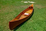 K019 Red Wooden Canoe 10ft With Ribs Curved Bow k019-red-wooden-canoe-10ft-with-ribs-curved-bow-l15.jpg