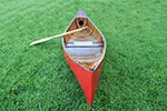 K019 Red Wooden Canoe 10ft With Ribs Curved Bow k019-red-wooden-canoe-10ft-with-ribs-curved-bow-l17.jpg