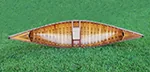 K019 Red Wooden Canoe 10ft With Ribs Curved Bow k019-red-wooden-canoe-10ft-with-ribs-curved-bow-l18.jpg