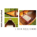 K037 Wooden Canoe With Ribs 6 ft Display-Only k037-6-ft-wooden-canoe-with-ribs-l14.jpg