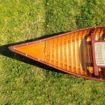 K037 Wooden Canoe With Ribs 6 ft Display-Only 